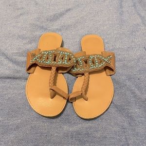 Beaded Boho Sandals